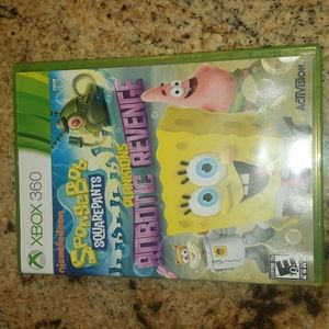 XBOX 360 SpongeBob Plankton's Robotic Revenge